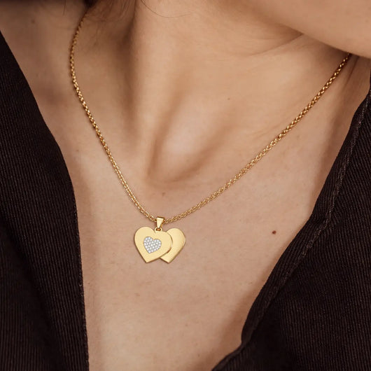 Memory Heart - Gold