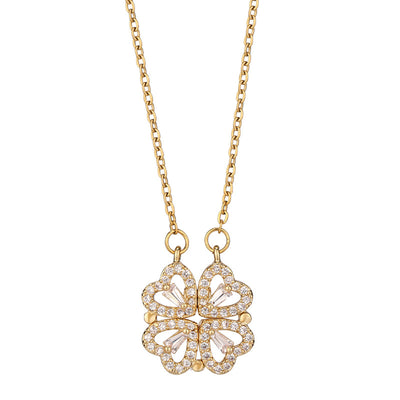 Crystal Heart Clover