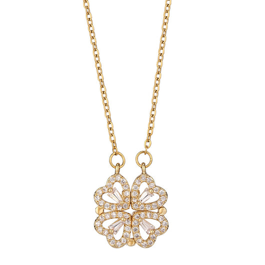 Crystal Heart Clover