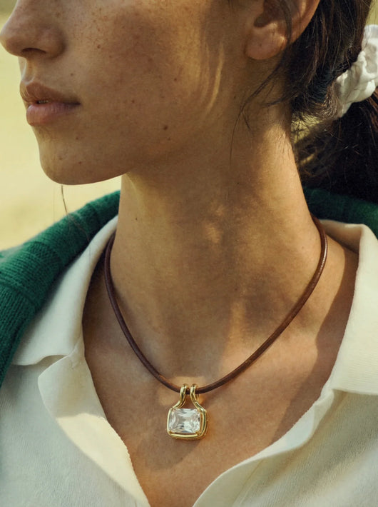 The Naia Gem Pendant Necklace