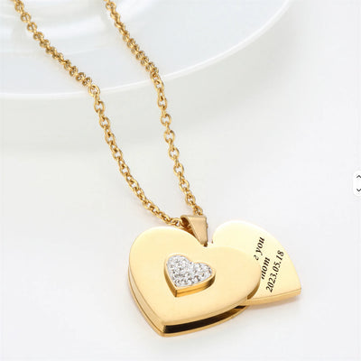 Memory Heart - Gold