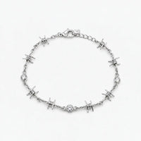 The Barb Wire Bezel Bracelet