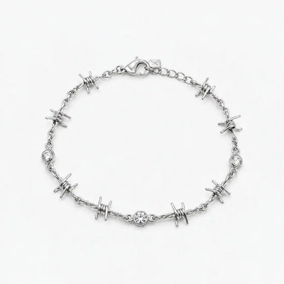 The Barb Wire Bezel Bracelet