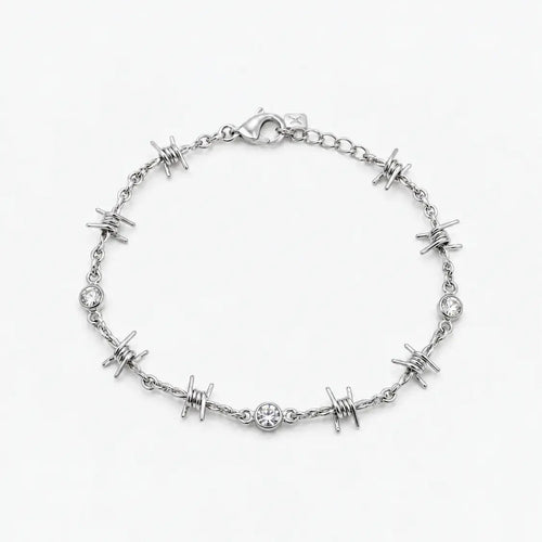 The Barb Wire Bezel Bracelet
