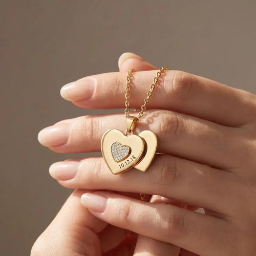 Memory Heart - Gold